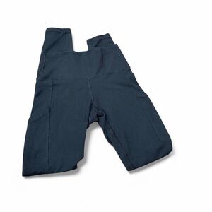 aerie Black High-Rise Performance Bike Shorts